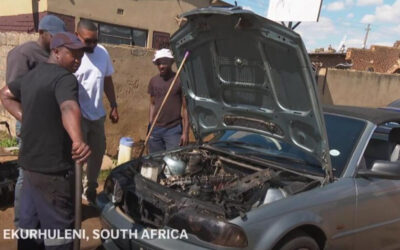 Township mechanics in South Africa unite to turbocharge their small businesses